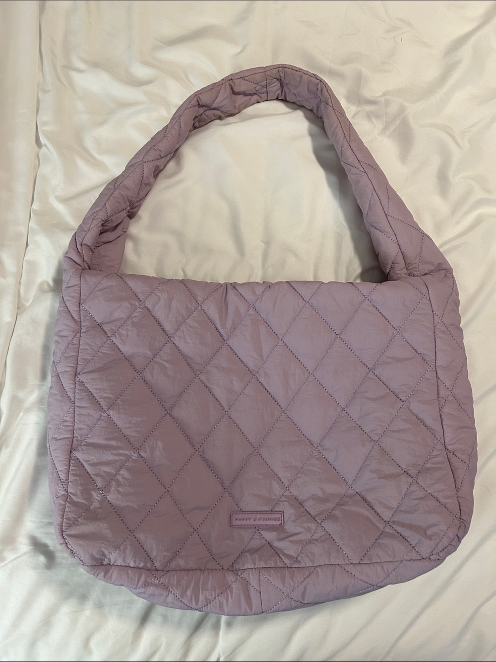 Poppy & Peonies Haul It Hobo Lavender